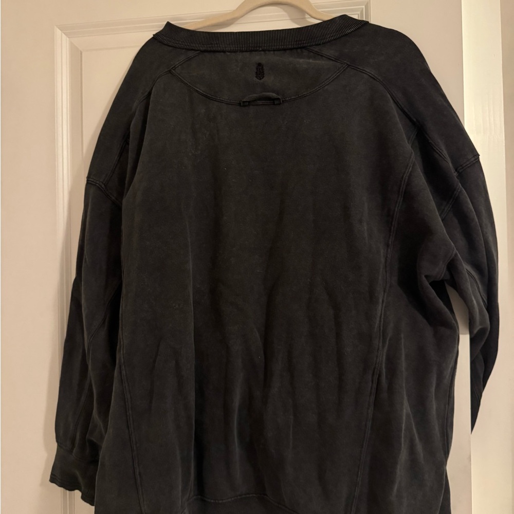 Pure Barre Black Free People Sweatshirt - Picture 2 of 3